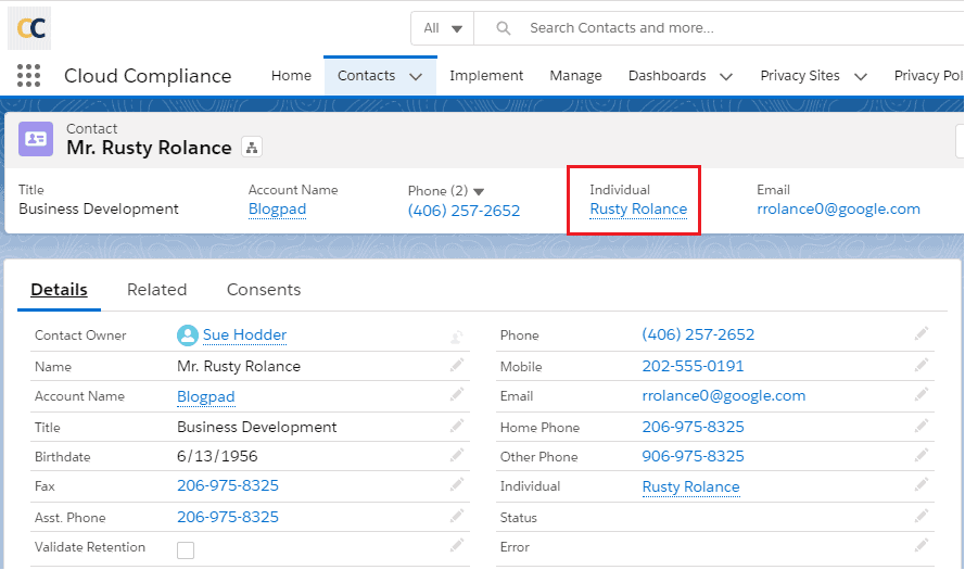 APEX API Authorization Form Consent Creation Cloud Compliance 1