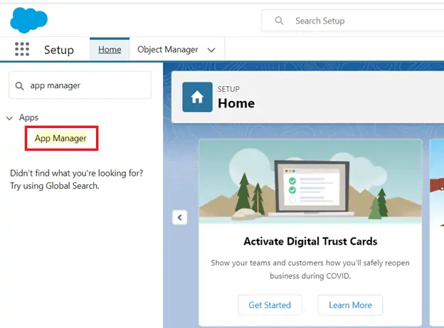 Create Connected App for Hub and Spoke org linking 1