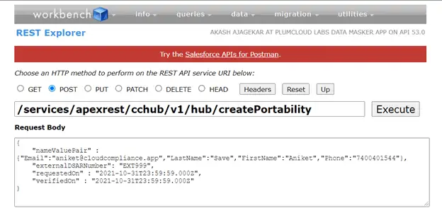 Data Portability Process – Hub Spoke Orchestration 1