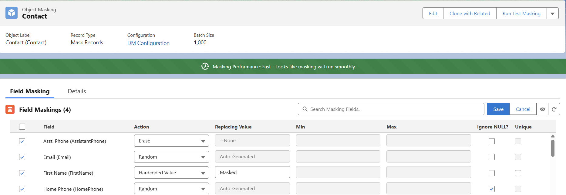 Green performance banner