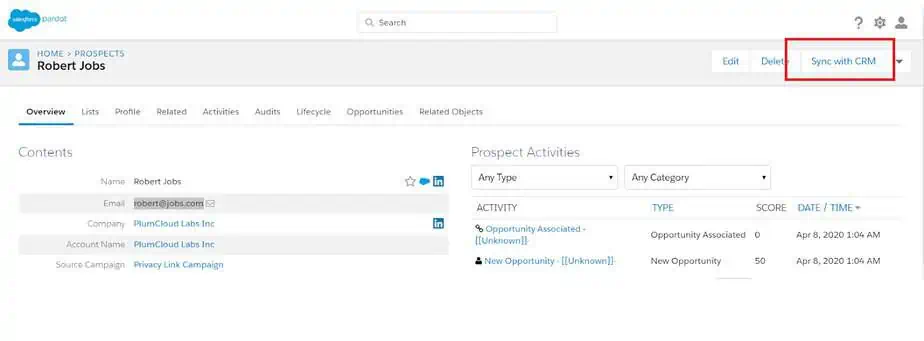 Pardot Integration Cloud Compliance 15