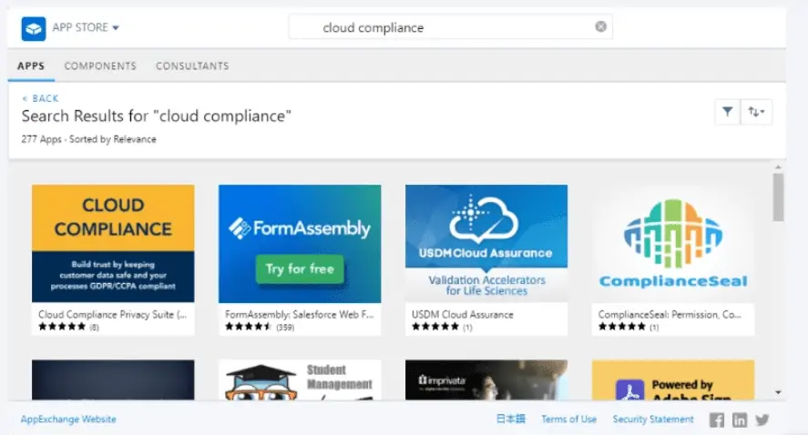Search for Privacy Suite on AppExchange