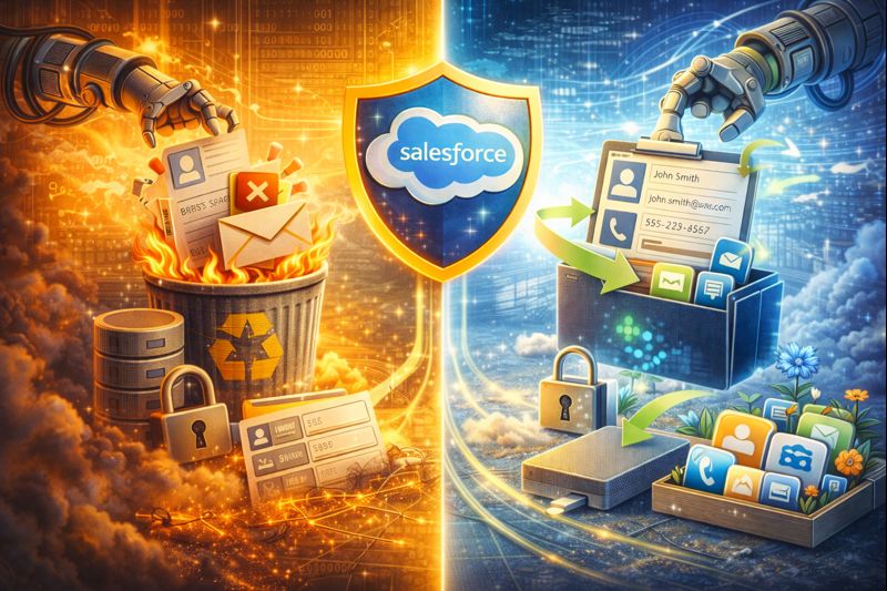 RTBF & Data Portability Dilemma in Salesforce? 5 tips for you