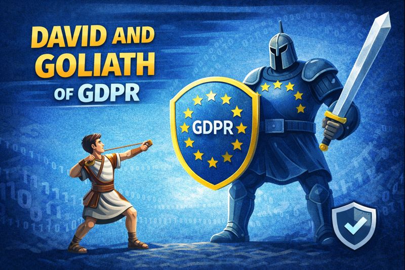 David and Goliath of GDPR