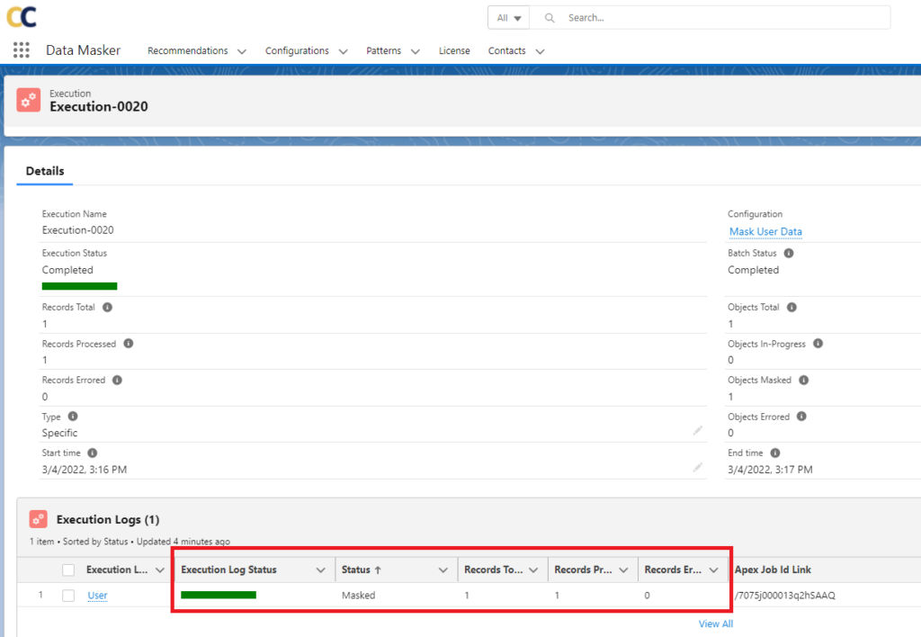 Step 5 Masking User Records (Optional) Cloud Compliance